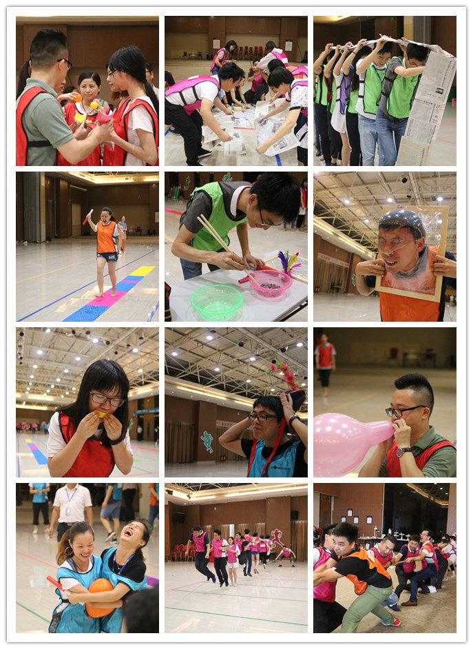 宏杰经管学院一周年庆典趣味运动会